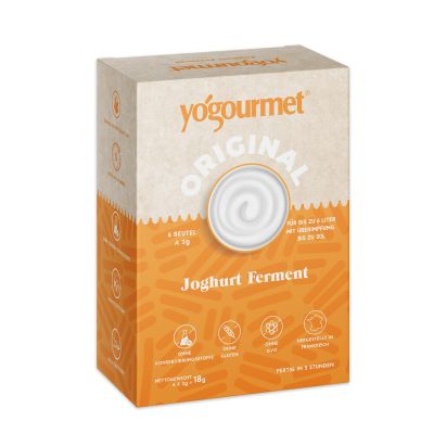 Yogourmet Yogurt Starter Cultures (6 Sachets = 6 Liters)