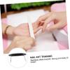 Black Manicure Hand Rest for Nail Art, PU and Stainless Steel view 2