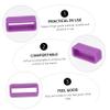 KITANDOVE 8-Pack Silicone Rings for Watch Bands, Anti-Fall Holders, Gray, 20 mm view 2
