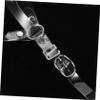 TOGEVAL 2 Pairs Transparent Shoe Straps for Women's High Heels view 3