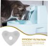 TOGEVAL 4-Piece Pet Water Fountain Filters, Heart-Shaped view 3