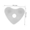 TOGEVAL 4-Piece Pet Water Fountain Filters, Heart-Shaped view 4