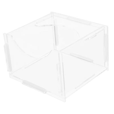 BELLIFFY Acrylic Feeding Station for Small Pets