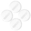 PLAFOPE 4-Piece Large Flocked Powder Puffs for Loose Makeup Powder view 1