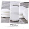PLAFOPE 4-Piece Large Flocked Powder Puffs for Loose Makeup Powder view 3
