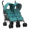Willood Tandem Twin Stroller, Sibling Stroller, Green Steel view 1