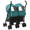 Willood Tandem Twin Stroller, Sibling Stroller, Green Steel view 3