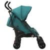 Willood Tandem Twin Stroller, Sibling Stroller, Green Steel view 4