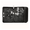 30-in-1 Nail Clipper and Manicure Set, Spring Green/Black view 1