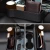 VOOIV Car Seat Gap Filler Organizer for Mazda MX-5 Convertible / RX-8 Coupe, Black Co-Pilot view 4