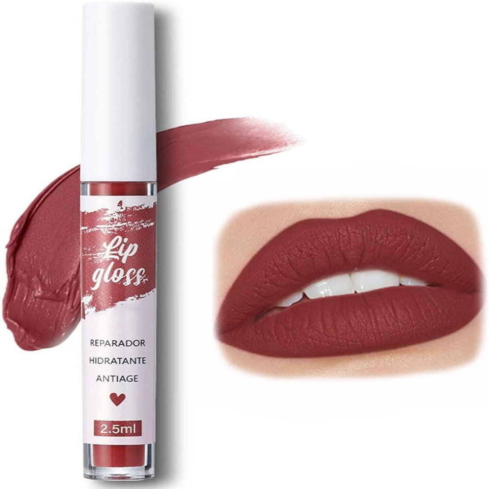 FAFAMOON Matte Velvet Liquid Lip Gloss, 01