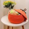 Halloween Pumpkin Storage Basket with Lid view 3