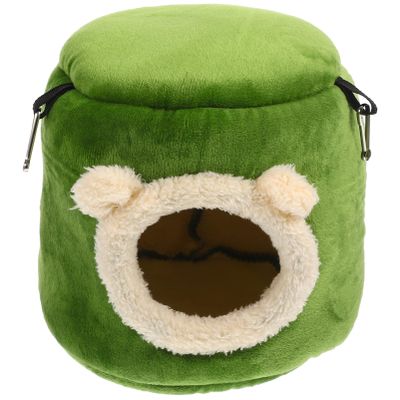 CORHAD Soft Hamster Hanging House in Stump Form