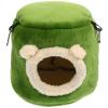 CORHAD Soft Hamster Hanging House in Stump Form view 1
