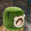 CORHAD Soft Hamster Hanging House in Stump Form view 3