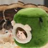CORHAD Soft Hamster Hanging House in Stump Form view 4