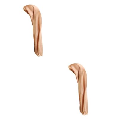 WRITWAA 2-Pack Wide Satin Sleep Bonnets for Women