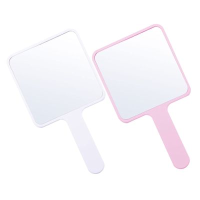 WOONEKY 2-Pack Portable Compact Hand Mirrors for Women
