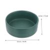 Parliky Ceramic Pet Bowl with Non-Slip Stand, 13 cm, Green view 3
