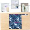 ORFOFE Large Printed Diaper Bag with Double Zipper, Blue view 4