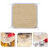 Yardwe Breathable Straw Hammock for Guinea Pigs and Hamsters view 3