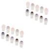 CBPNEISEK 20-Piece Replacement Roller Balls with Semi-Precious Stones view 1