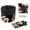 2-Piece Dark Skull Cosmetic Bag Set, Waterproof Travel Makeup Bags, 9.9 x 6.9 in and 6 x 3.5 in view 4