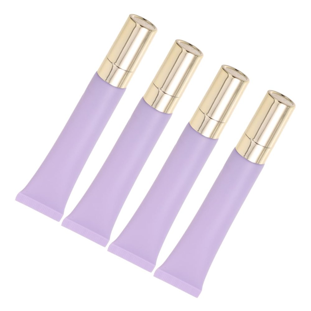 HONMEET 4 Refillable 20 ml Eye Cream Tubes with Massage Head, PE/PP