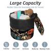 Travel Cosmetic Bag with Drawstring, Makeup Bag, Waterproof Retro Motorcycle Design, 9.9 x 6.9 in / 25.2 x 17.6 cm; 6 x 3.5 in / 15.2 x 8.8 cm view 2