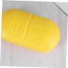 Oval 6-Compartment Plastic Pill Box, 2 Pcs, Portable view 2