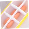 Oval 6-Compartment Plastic Pill Box, 2 Pcs, Portable view 4