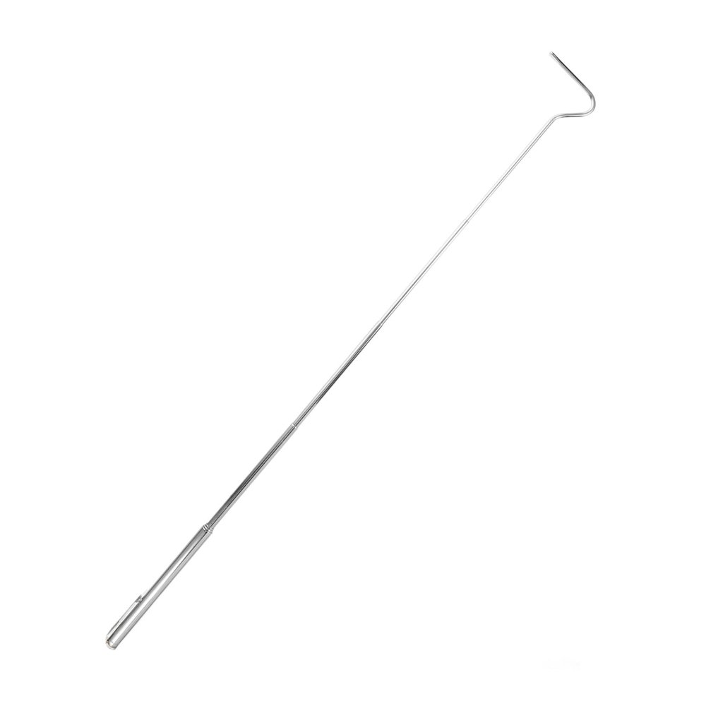 Stainless Steel Snake Hook, Retractable Reptile Hook for Halloween Party