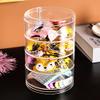 MRNHA Rotating Transparent Storage Box for Children's Hair Accessories and Jewelry view 2