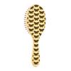 Wooden Paddle Hair Brush with Natural Bristles view 1