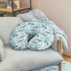 TOADDMOS Nursing Pillow Cover with Sea Turtle, 46 x 56 cm, Cover Only view 3