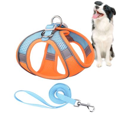 Cat Harness: Breathable Adjustable Vest Harness
