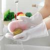 GCBKOPY 2024 Silicone Dishwashing Gloves, Waterproof, Heat-Insulated, Reusable view 2