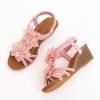 TFYSFSHN Women's Heeled Sandals, Double Strap, Faux Leather, 5 cm (1.9 in) Heel, for Weddings, Summer, Beach (Pink, UK 8 | US 10) view 2