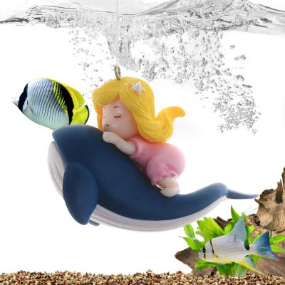 ARIOU Adjustable Floating Diver Aquarium Ornament
