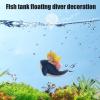 ARIOU Adjustable Floating Diver Aquarium Ornament view 4