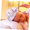 Mikinona Genuine Silk Bonnet for Women, Adjustable, Pink view 2