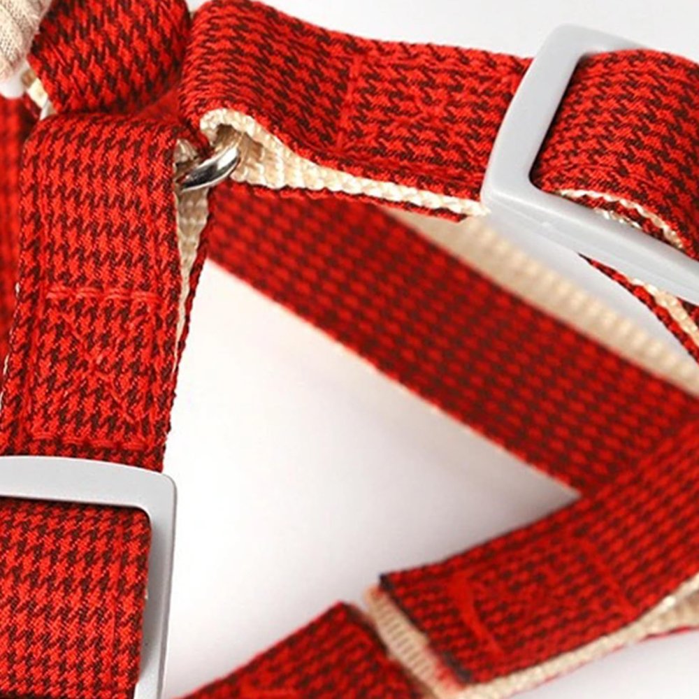 Adjustable Dog Harness Leash with Comfortable Grip