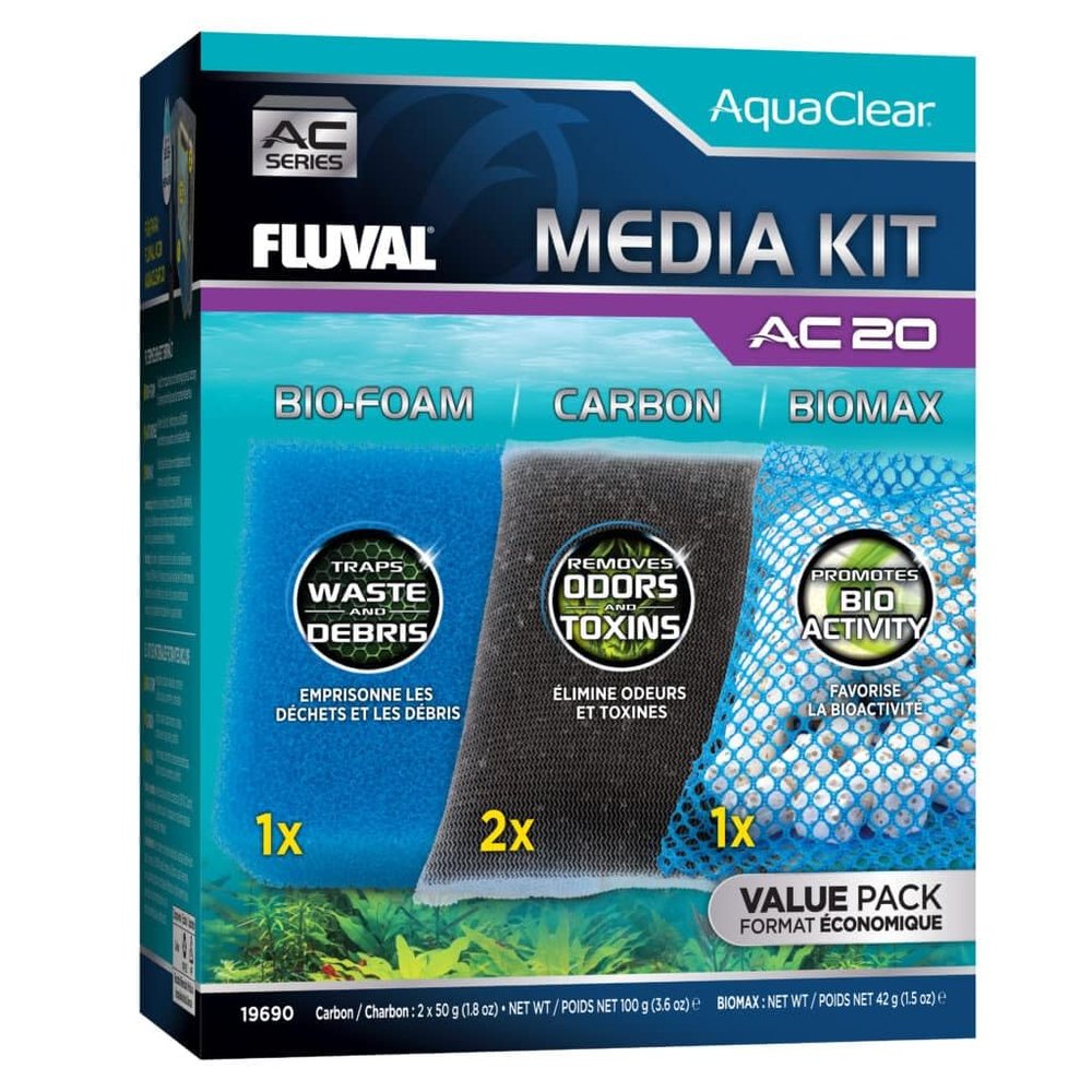 Fluval AC20 Filter Media Set