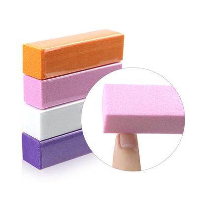 WOONEKY Elastic Sponge Nail Art Brush Set with Cleaning Brush