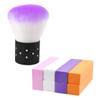 WOONEKY Elastic Sponge Nail Art Brush Set with Cleaning Brush view 3