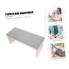 Mikinona Nail Art Handrest with Leather Russian Manicure Cushion view 2