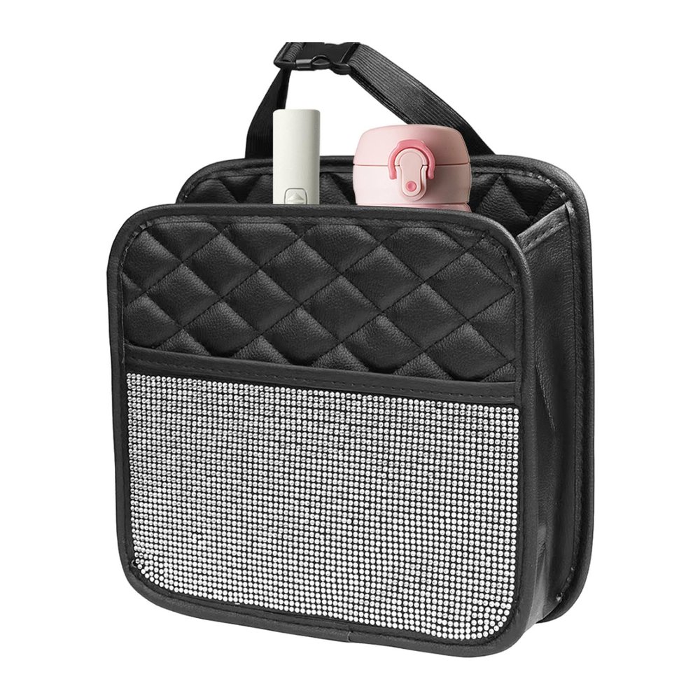 Waterproof Glitter Leather Rear Seat Organizer