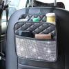 Waterproof Glitter Leather Rear Seat Organizer view 3