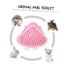VILLFUL Triangular Litter Box for Guinea Pigs and Chinchillas, Durable Plastic view 3