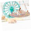 Lizard Hammock Reptile Toy Made of Cotton Rope view 3